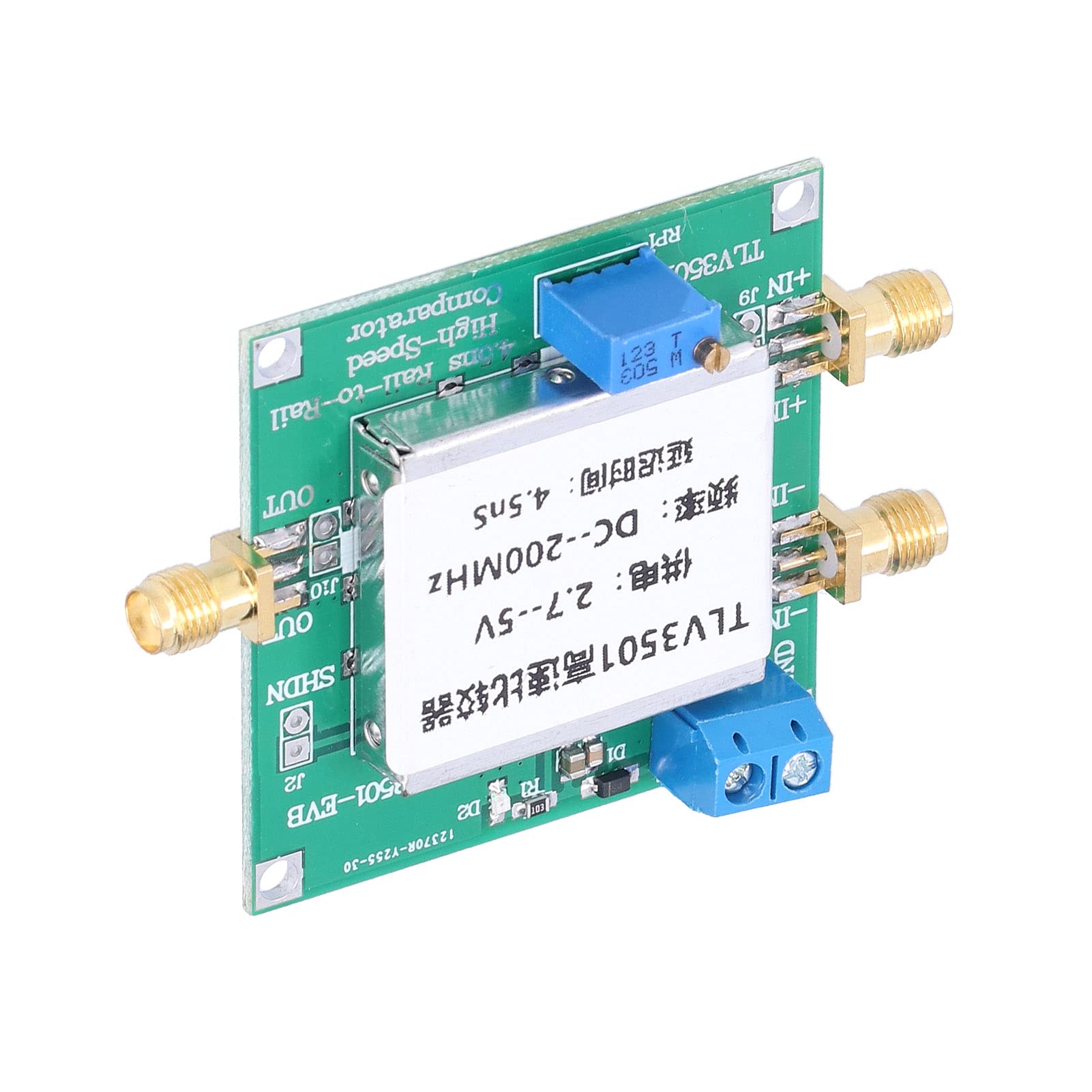 ViaGasaFamido Szybki Komparator, moduł Cyfrowy PCB do TLV3501, Kontrola Szerokiego Napięcia do zastosowań w Miernikach Częstotliwości