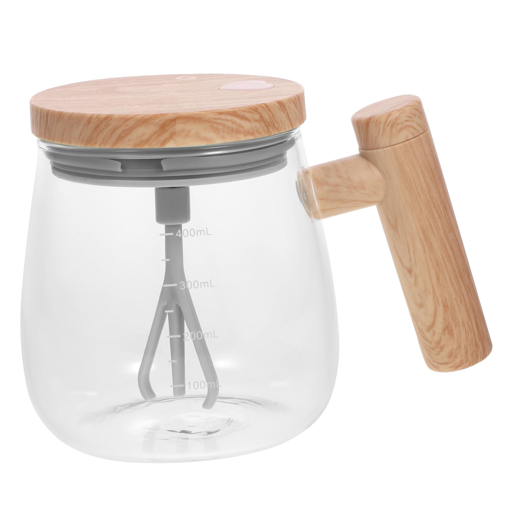 Cabilock Self Stirring Mug Lid Automatic Stirring Cup for Coffee Espresso Easy to Cle