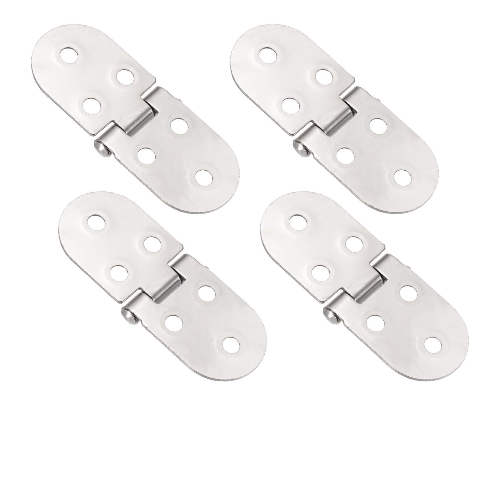 Brass Pivot Drawer Hinge 50PCS Hidden Iron Flat Folding Table Hinges