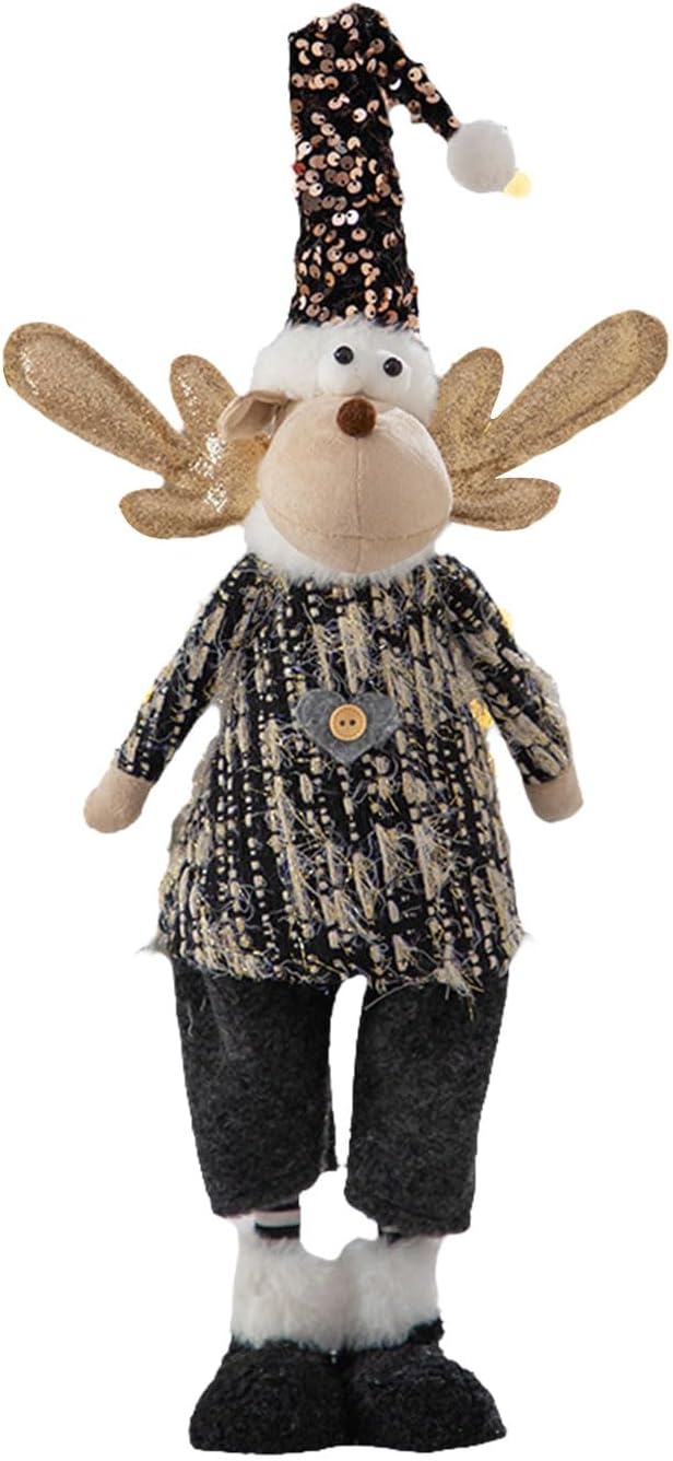 アイスペール、二層ミニカラーステンレス鋼小型クリエイティブ断熱ストレージ小型コーヒーショップバー用品 クリスマスサンタ/雪だるま/鹿の  姿ホームデコレーションスタンディングドールズ窓添え屋内の屋外ホリデーデコレーションのための手作りの飾 クリスマスサンタ ... クリスマスサンタ/雪だるま/鹿の姿ホームデコレーションスタンディングドールズ窓添え屋内の屋外ホリデーデコレーションのための手作りの飾