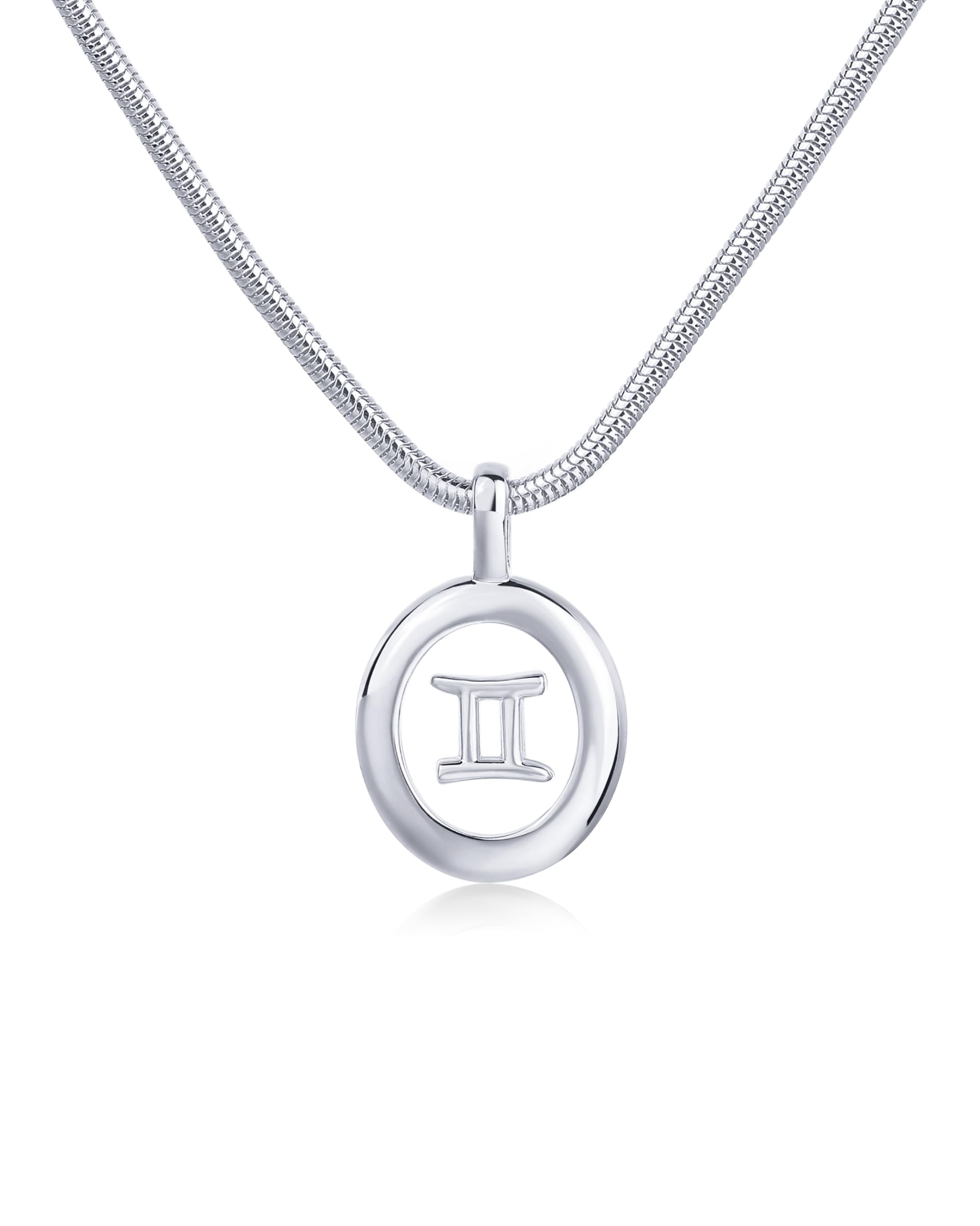 PAVOI 14K Gold Plated Unique Floating Astrology Pendant Necklace for Women - Horoscope Charm Necklace - Dainty Zodiac Gifts