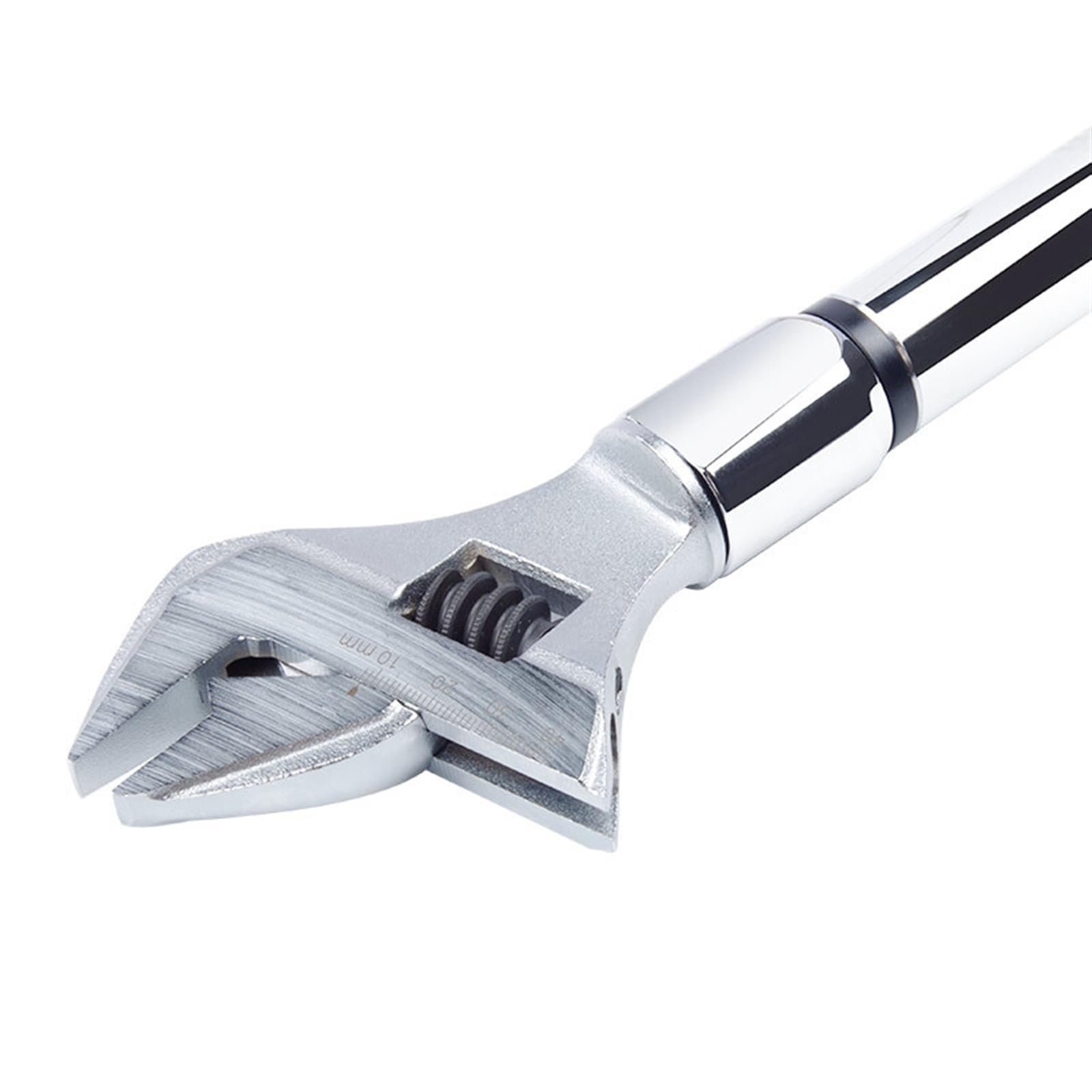 Llave dinamométrica digital, ajuste de moleteado de mandíbula móvil, llave de extremo abierto, tipo de sujeción, llave dinamométrica digital, boca abierta, 5-27 mm, herramienta de