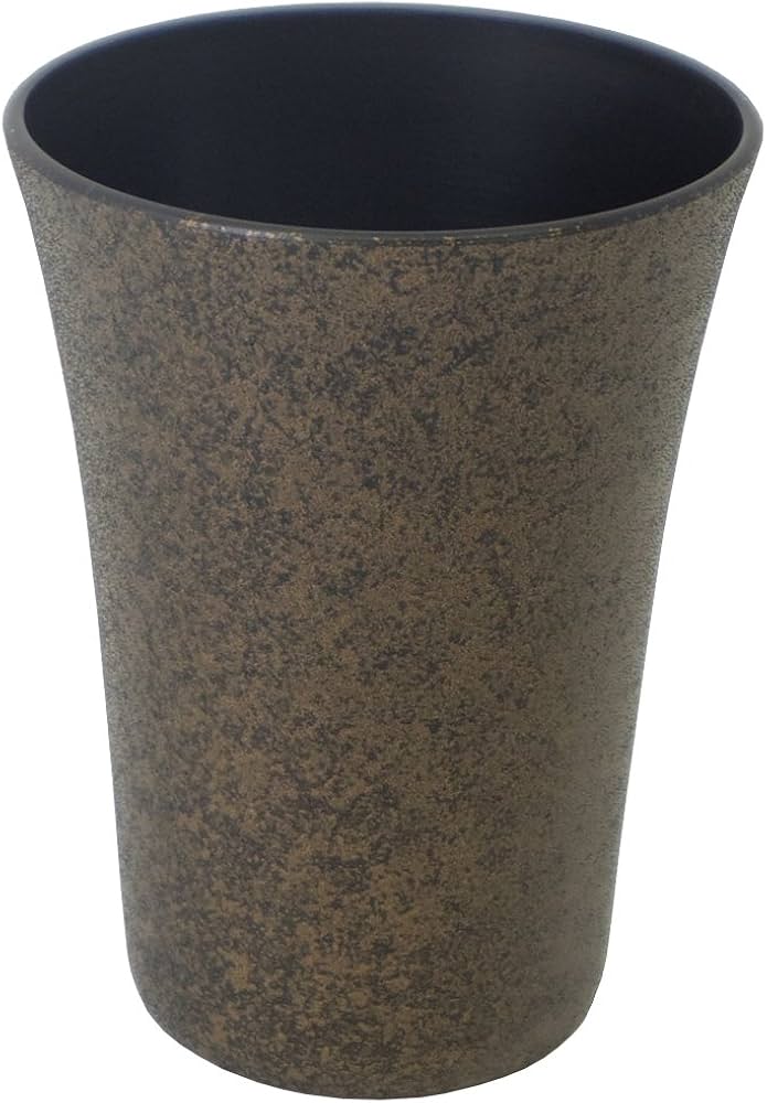 Amazon.co.jp: 藤田金属 タンブラー アルミ製 陶器風 480ml スイト ひ