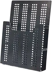 Oikos - Porta Revistas de Metal para Parede Ofício