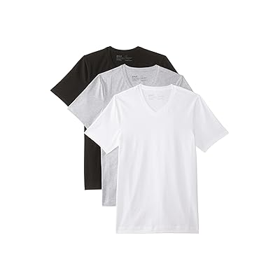 PACT Cool Stretch V Neck Undershirt 3 Pack Men