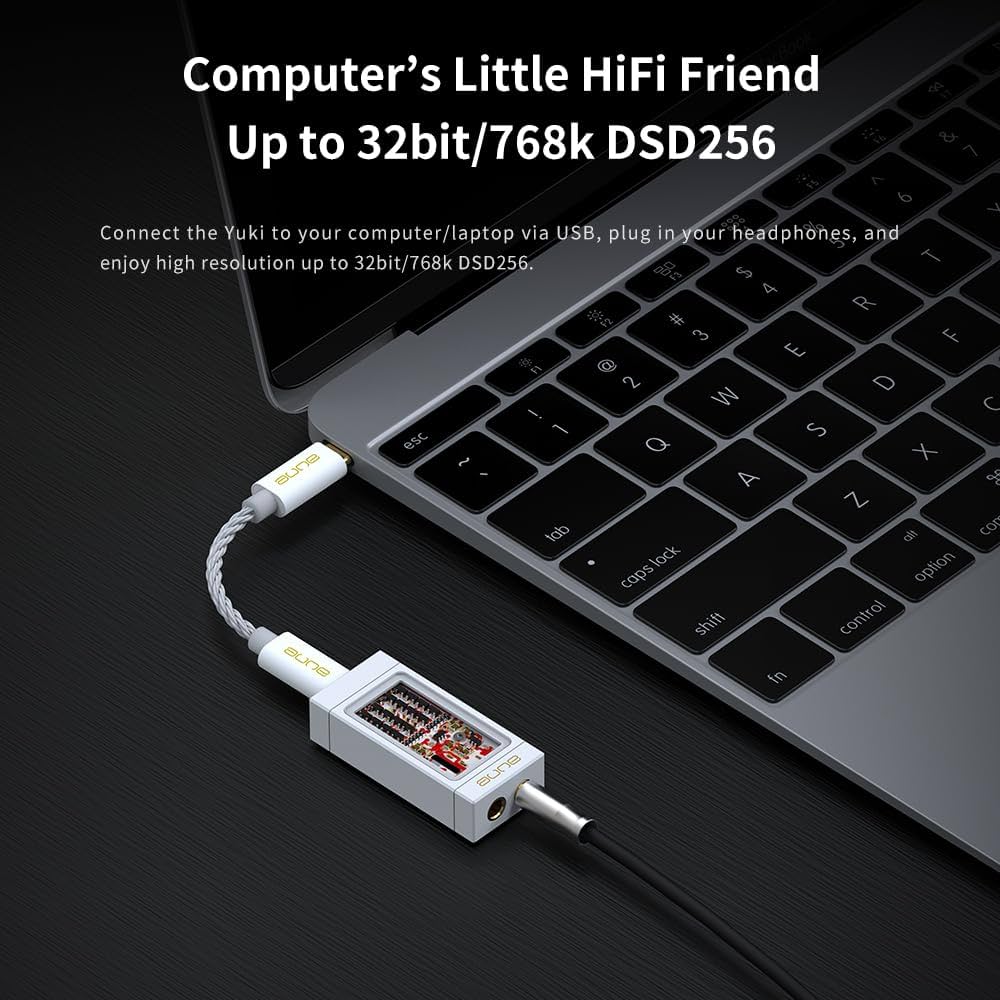 Amazon.co.jp: aune YukiポータブルDAC ヘッドホンアンプ付き