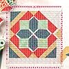 Quilting Ruler- 12.5 * 12.5 Slotted Rulers for Quilting and Sewing Quilt Strip Rulers for Fabric Precise Cutting
