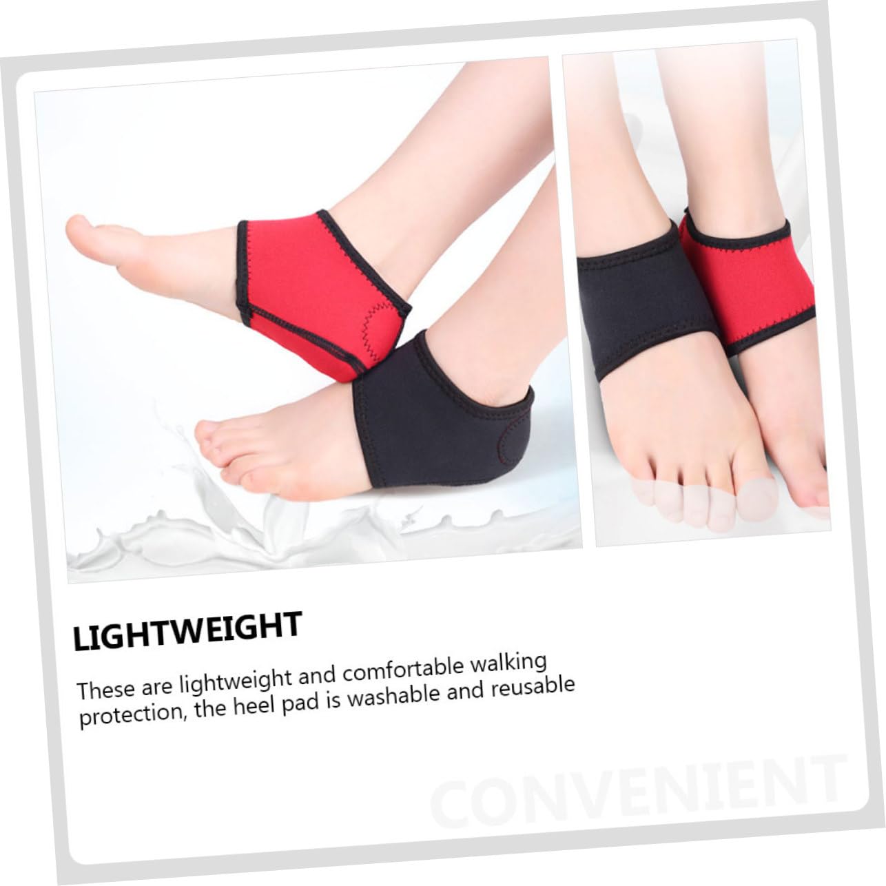 Healvian 10paare Antirutsch-fußschutz-socken Für Fersenpflege Atmungsaktive Und Schützende Fersencover Für Und Arbeitsschuhe
