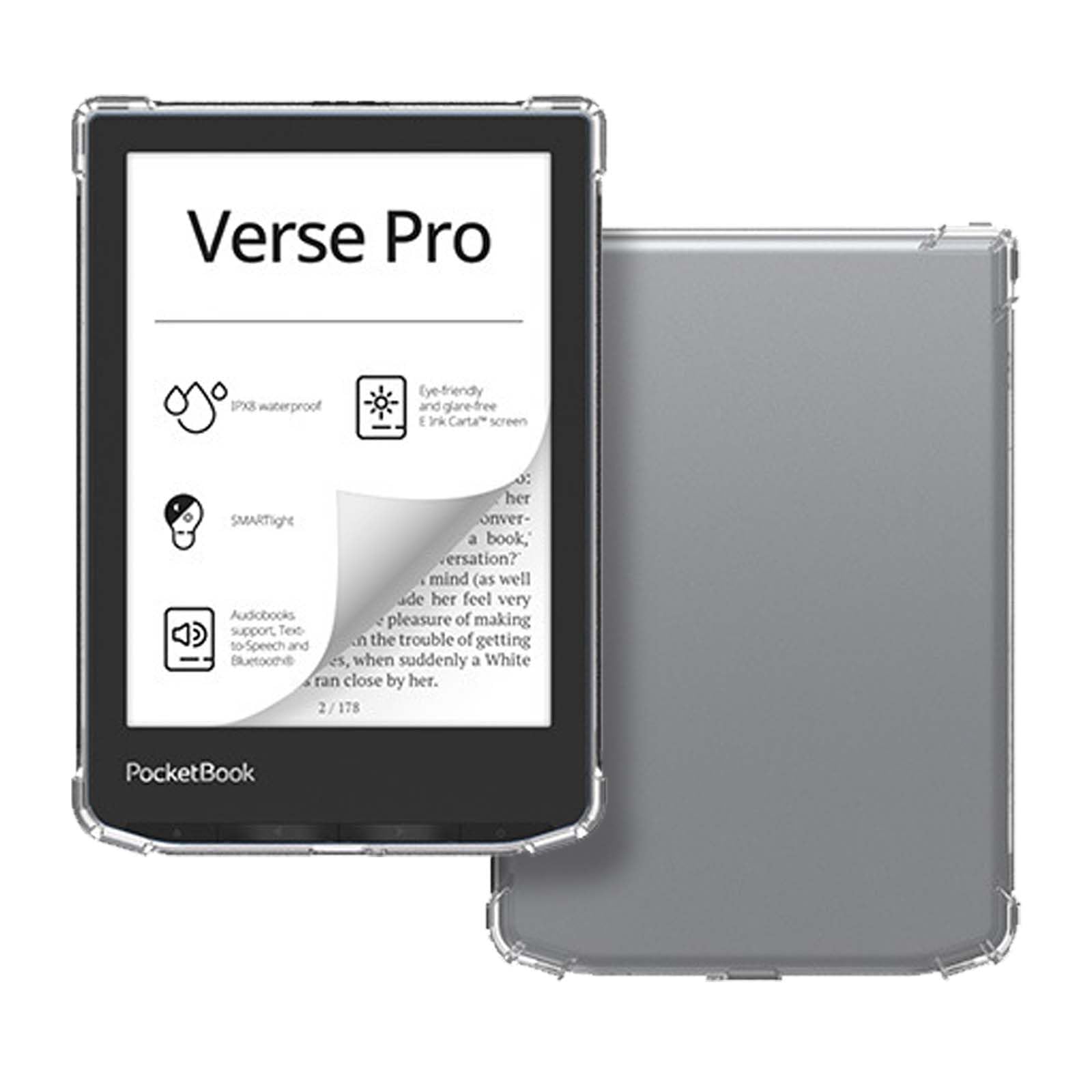 Amazon.com: Clear Case for Pocketbook Verse Lite/Verse Pro/Verse