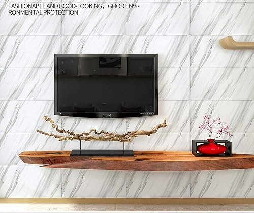 Miniatura 6 de YATAIHUI Papel tapiz de espuma de lino autoadhesivo, decoración de sala de estar, dormitorio, a prueba de colisiones, impermeable, a prueba de