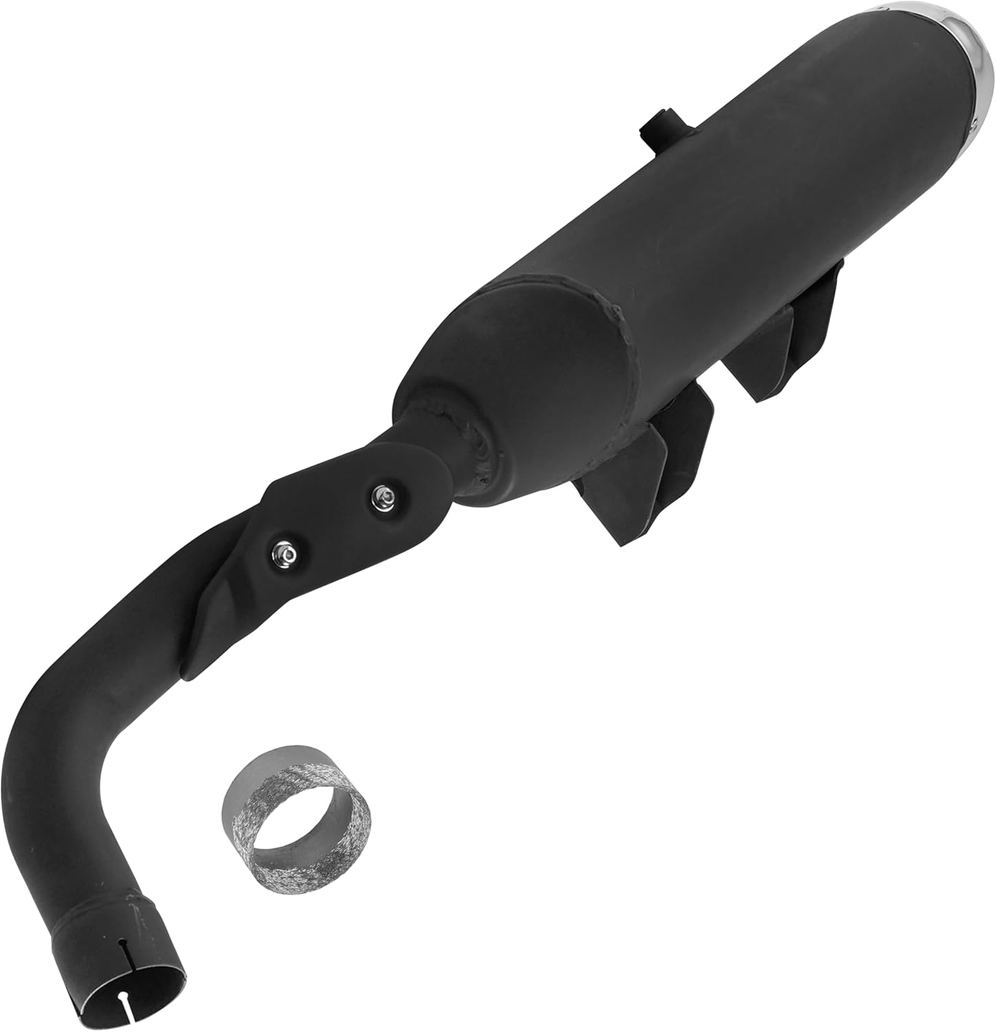 Caltric Muffler with Gasket Compatible with Yamaha Raptor 700 Yfm700R Yfm700 R 2007-2014