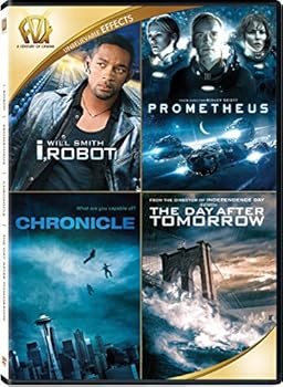 DVD I, Robot / Prometheus / Chronicle / The Day After Tomorrow Book