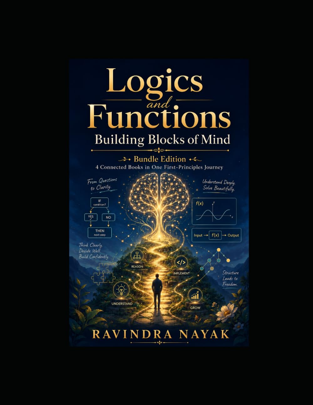 Logics and Functions: Building Blocks of Mind: A Four-Book First-Principles Bundle for Clear Thinking, Daily Decisions, Python Logic, and Function-Based Problem Solving