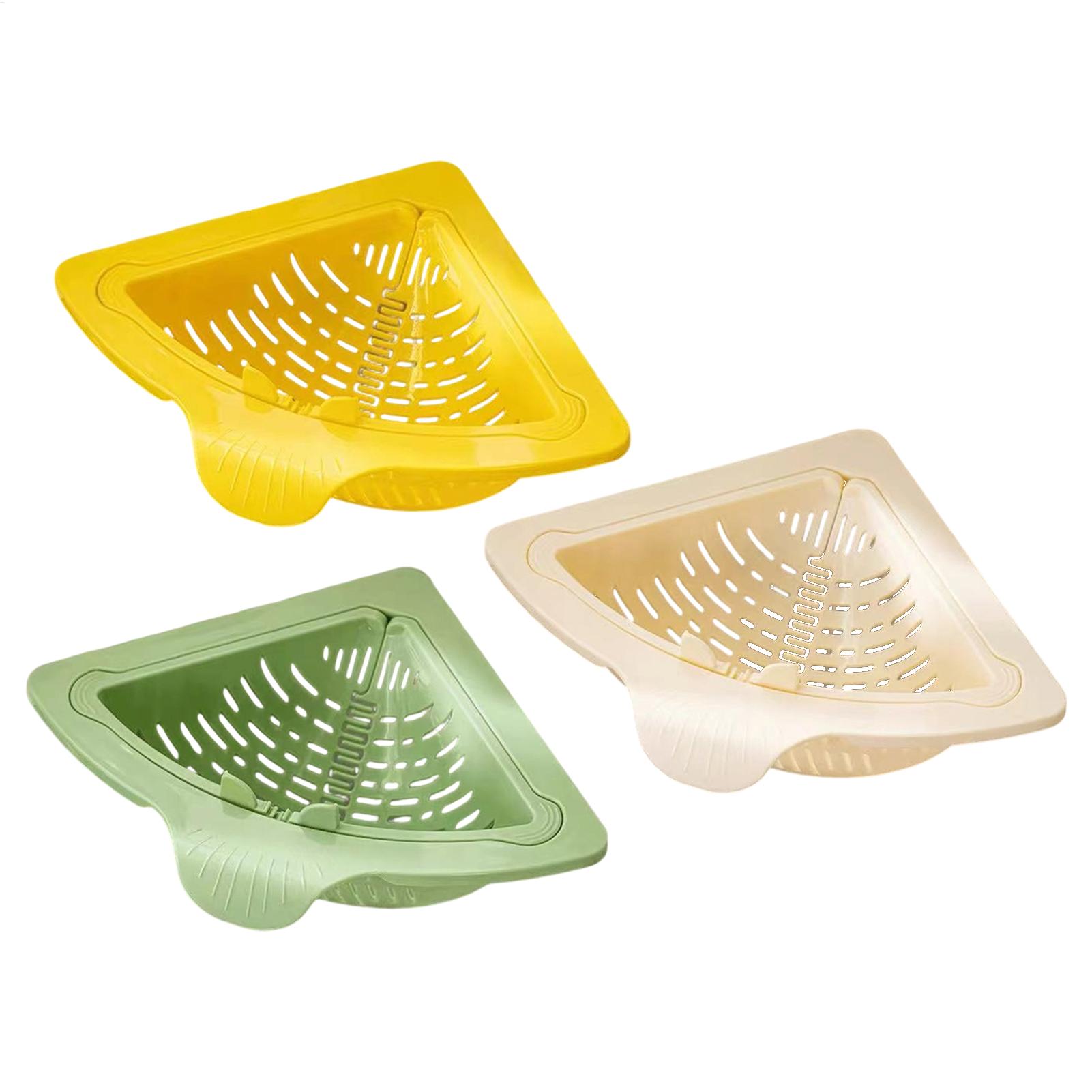 Colador triangular para fregadero de cocina miniatura 7