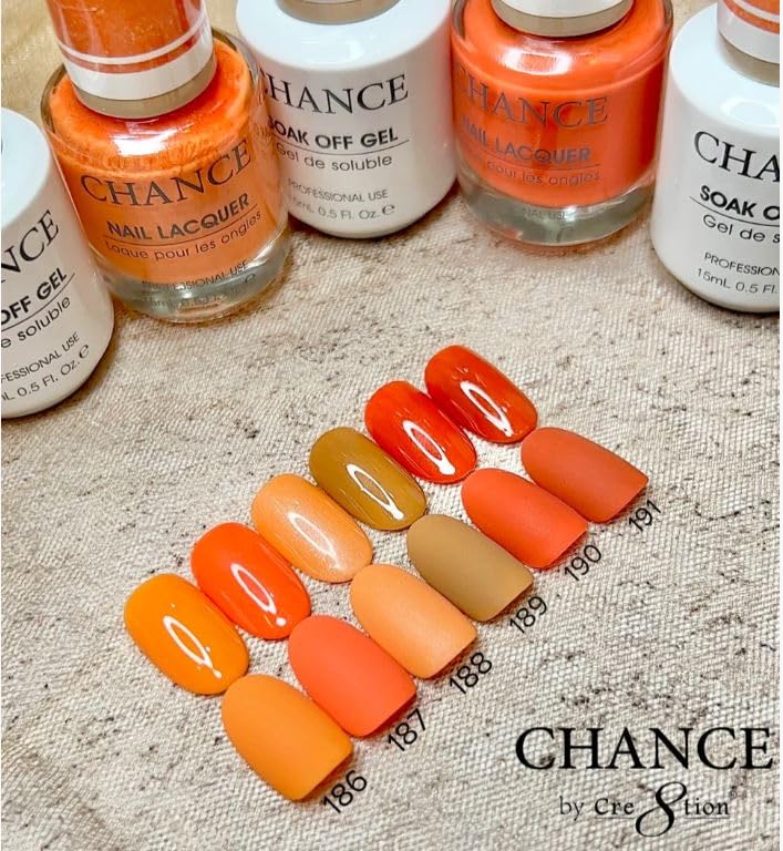 Miniatura 5 de Chance Matching - Gel de color y laca de uñas de 0.5 onzas, 36 colores, colección de otoño (235)