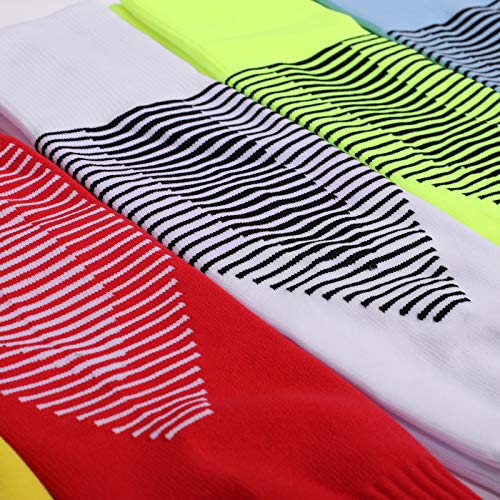 Meias Esportivas, Andoer Almofada de futebol meias sobre a panturrilha aderência antiderrapante para