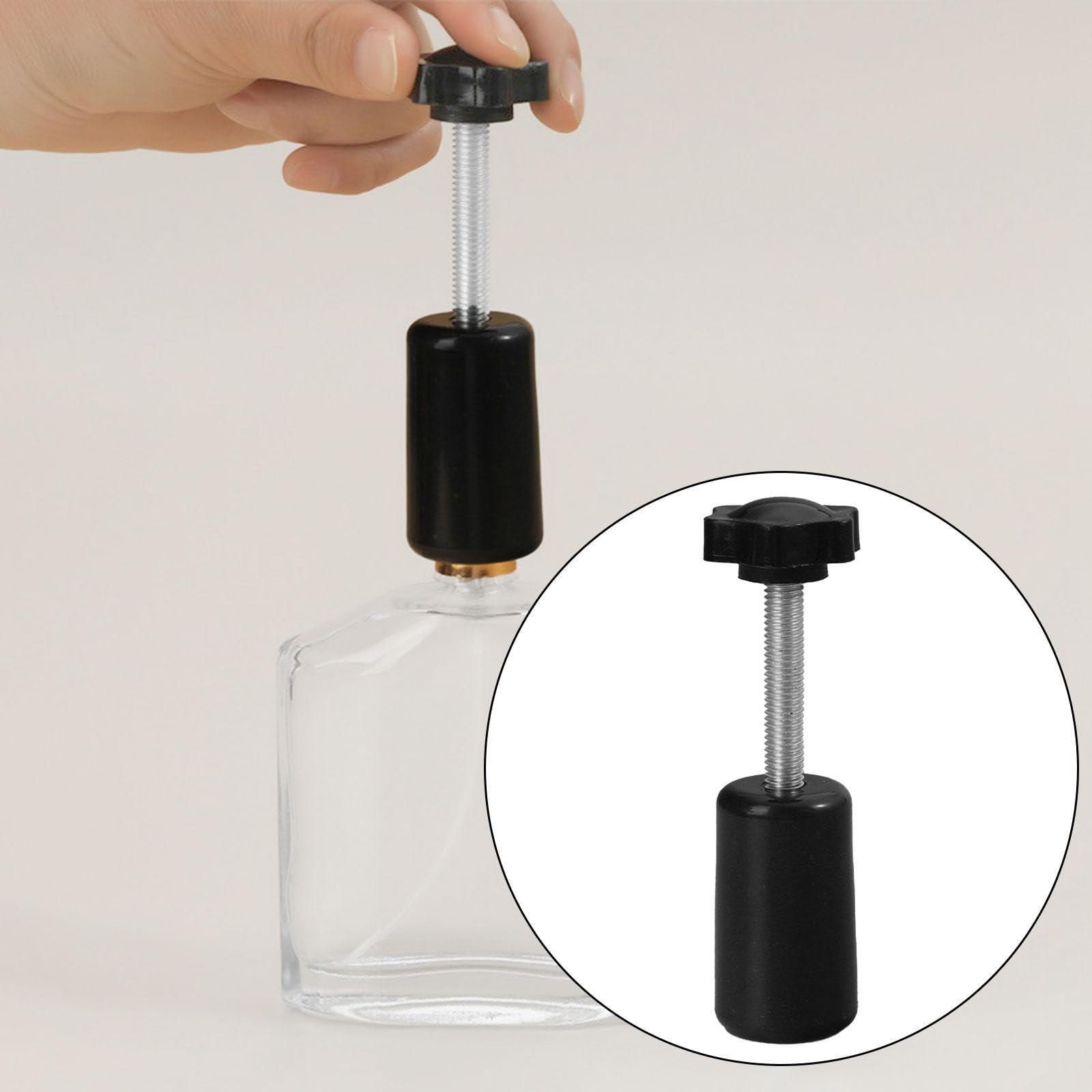 Amagogo Small Perfume Capper Portable Easy to Use Bottle Cap Sealer Perfume Bottle Press Sealing Machine Home for Spray Glass Bottle