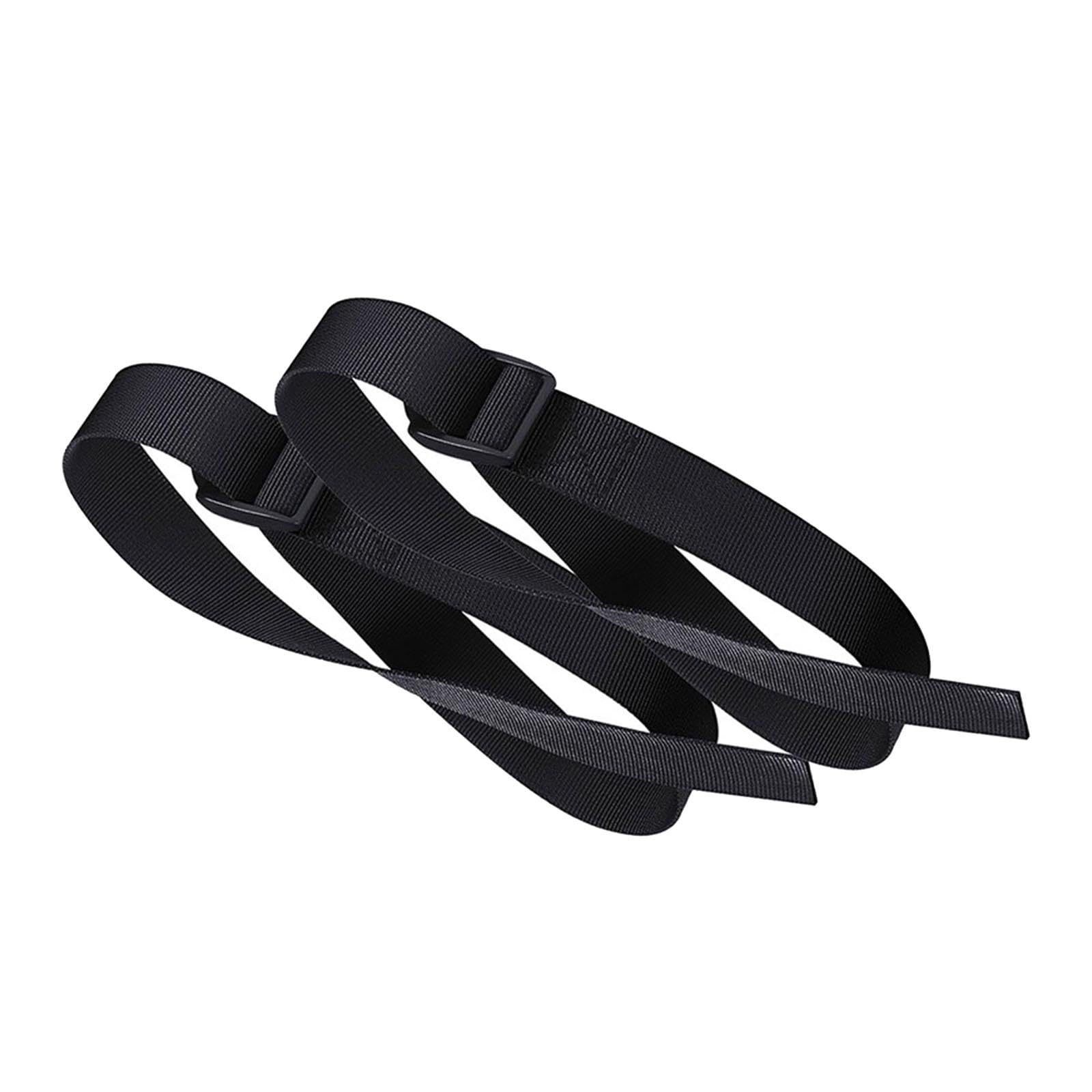 Rowing Machine Foot Straps Belts for Home Gym Sports 30 Inch Black 2Pcs | Machine Parts & Accessories | Cardio Equipment | Fitness Running & Yoga-picture-26
