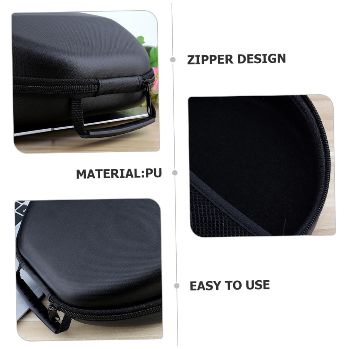 Gatuida Estuche para Auriculares Bolsa De Almacenamiento para Auriculares para Viajar Bolsa Portátil Protege Tus