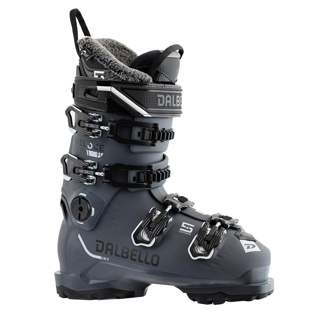 Dalbello Women's Veloce 95 W GW Ski Boots 2024 Grey/Black Silver 24.5