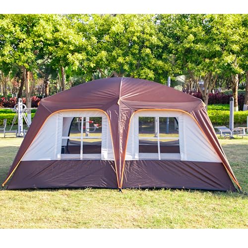 Carpa extra grande KTT para 10-12 personas con 2 habitaciones miniatura 6