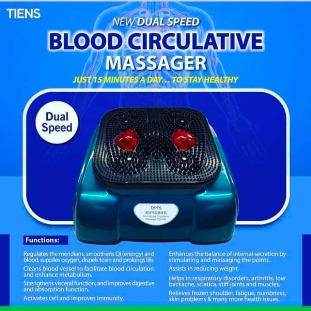4beauty Therapy Tiens Foot Massager Machine for Blood Circulation - TQ-D30 High Frequency Vibration Massager - Relaxation & Libido Support - Health & Personal Care 4