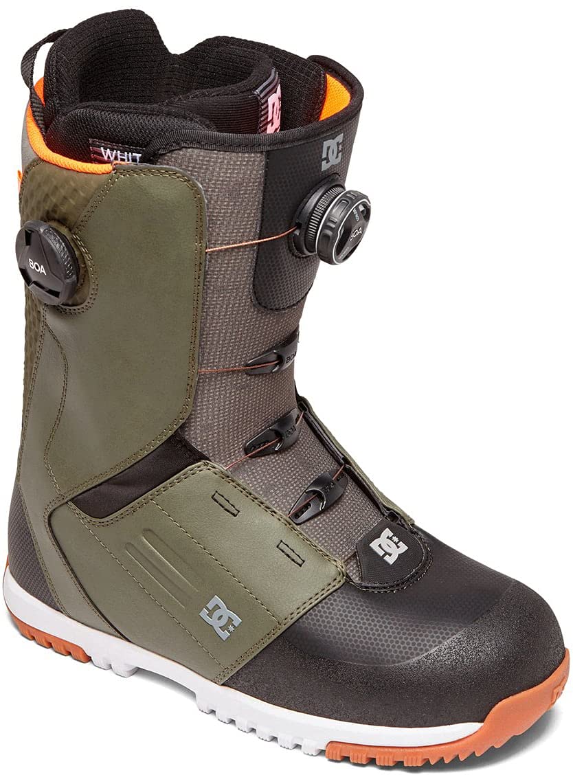 DC Control BOA Snowboard Boots Mens Sz 9 Olive Camo