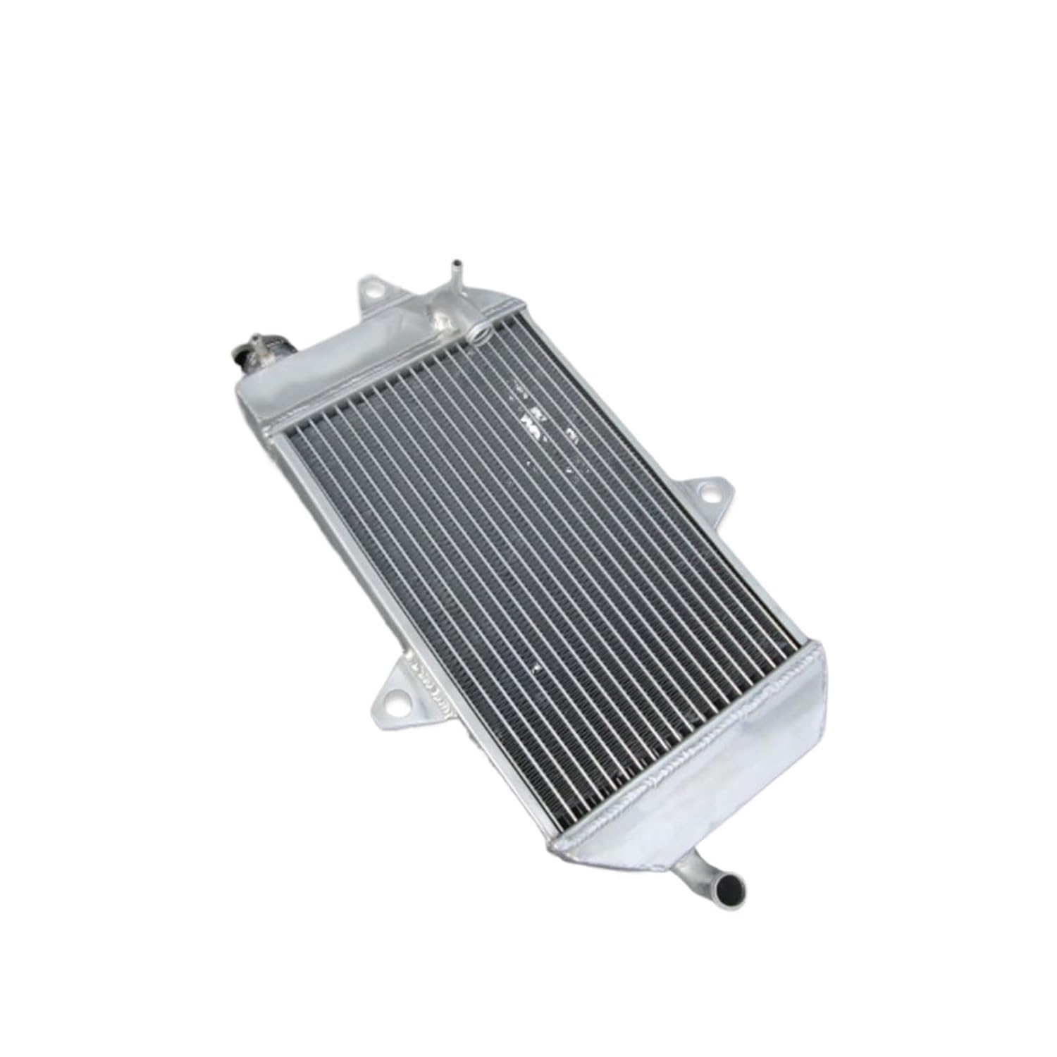 2 Row Aluminum Radiator + Fan Compatible with 1987-2006 YAMA ATV Banshee YFZ350 YFZ 350 1996-2005