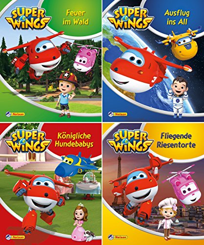 Preisvergleich Produktbild Nelson Mini-Bücher: 4er: Super Wings 1-4