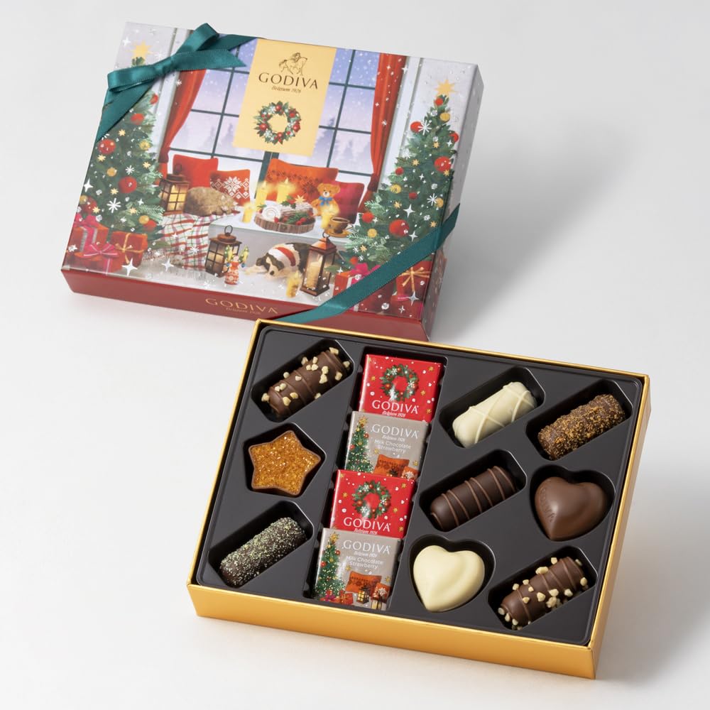 Amazon.co.jp: クリスマス ゴディバ（GODIVA）ブッシュ ド ノエル