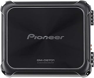 Pioneer GM-D8701 GM Series 1, 600 Watt Monoblock Class D Amp, 12.90in. x 10.60in. x 4.40in.