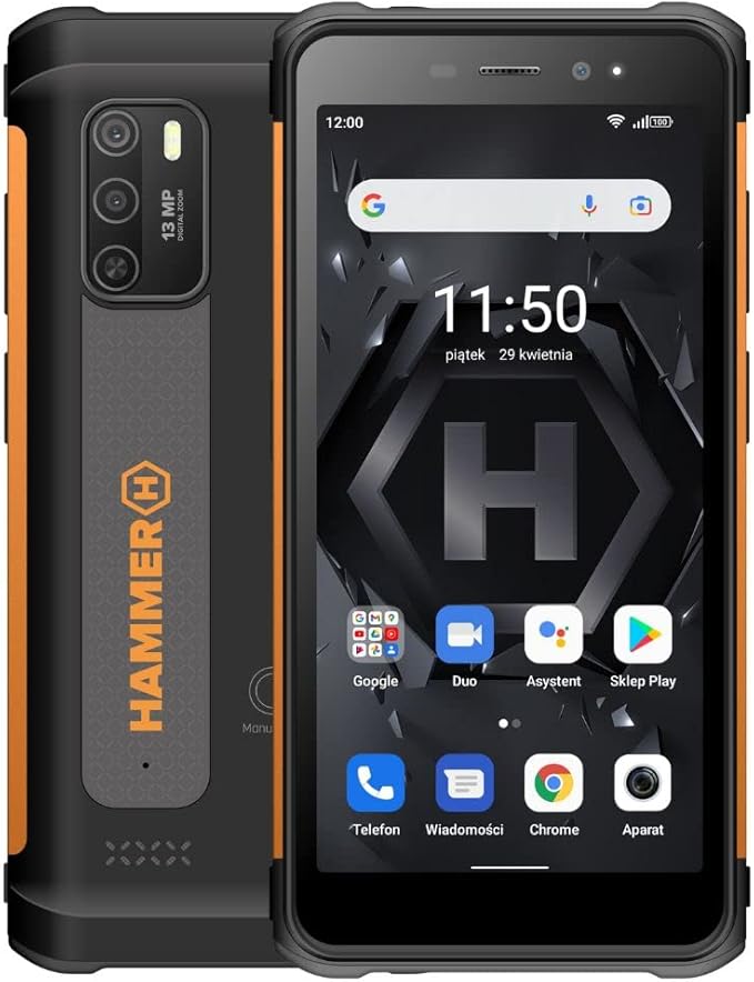 Hammer Iron 4 Smartphone Resistente IP68 con Batería de 5180mAh y Pantalla de 5.5"