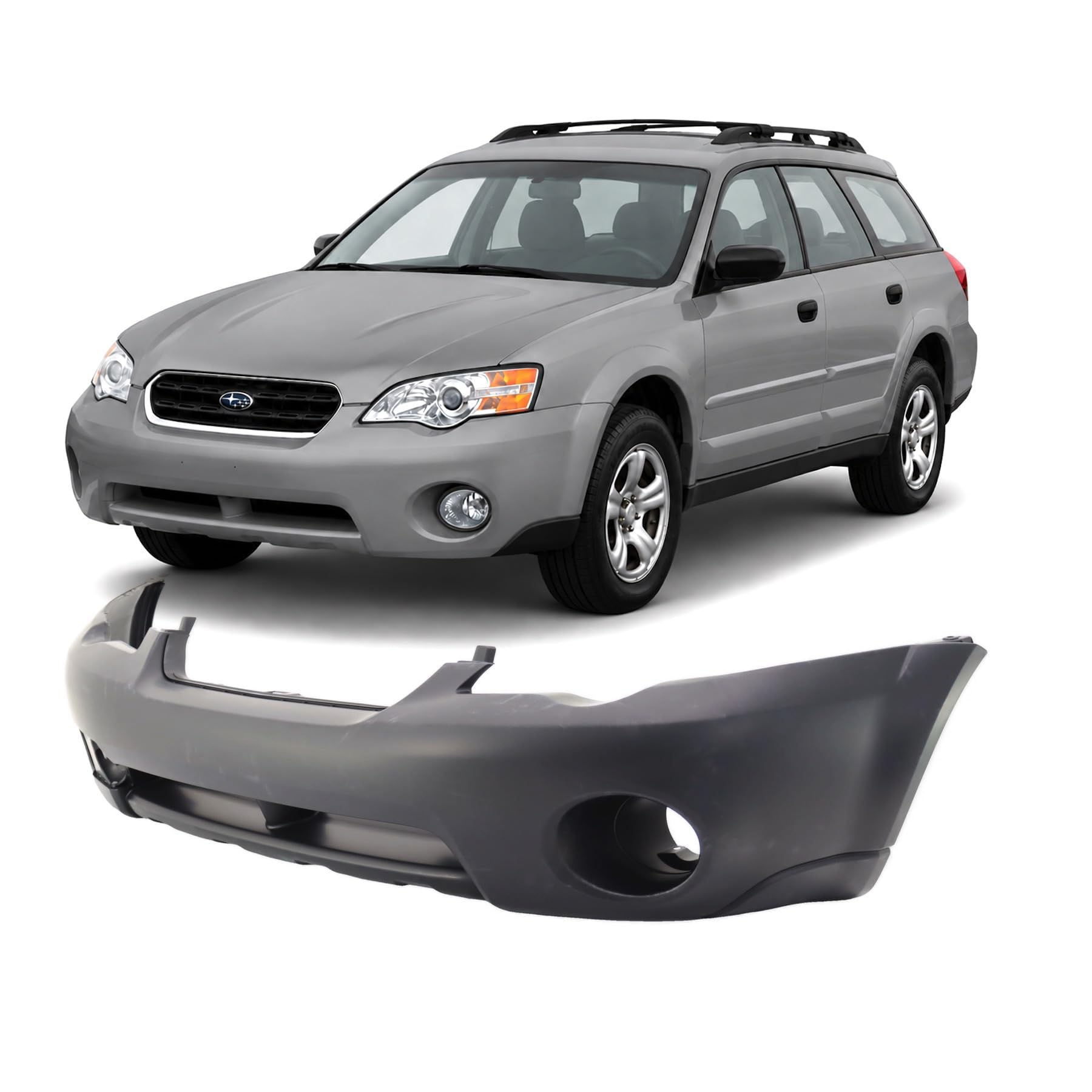 FitParts Compatible with Subaru Outback 2005–2007 Front Bumper Cover