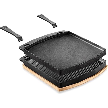 Ooni Cast Iron Reversible Grill Plate: Elevate Your Culinary Adventures