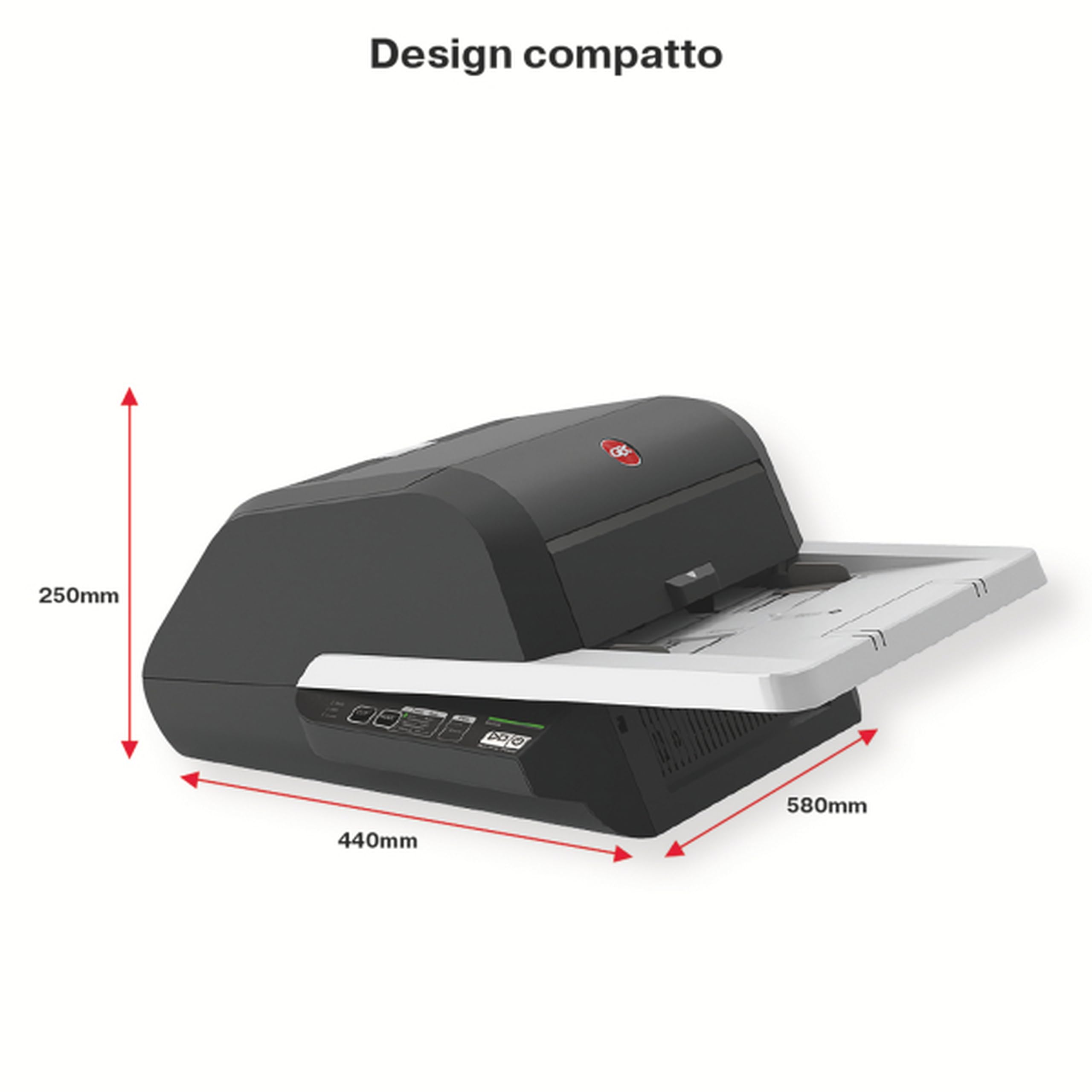 GBC Foton 30 - Plastificatrice a caldo da ufficio automatica A3, Plastistificazione facile veloce con bobine a cartuccia automatica, Nero, 4410011