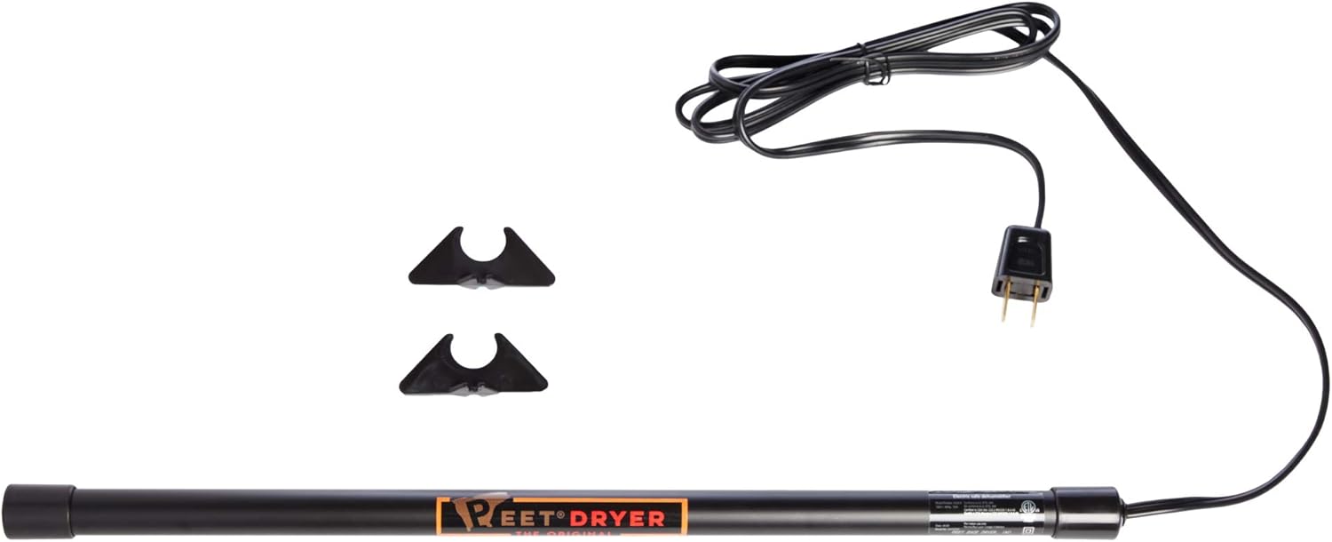 PEET, Safe Dehumidifier Rod, For Up to 300 Cubic Feet of Enclosed Space, Ideal for Gun Safes, Cabinets, Closets, 24”, Black, 24 in