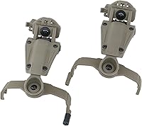 Vista 1 de Adaptador de riel ARC para casco para auriculares tácticos COMTA Airsoft Sports