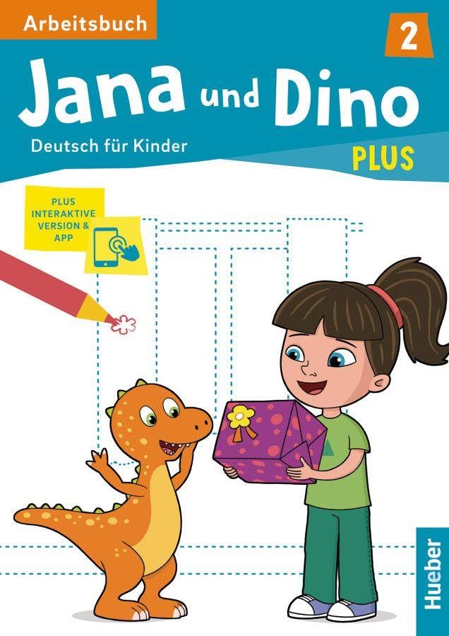 JANA UND DINO PLUS 2 Ab&Code: Deutsch für Kinder.Deutsch als Fremdsprache / Arbeitsbuch plus interaktive Version: Vol. 2