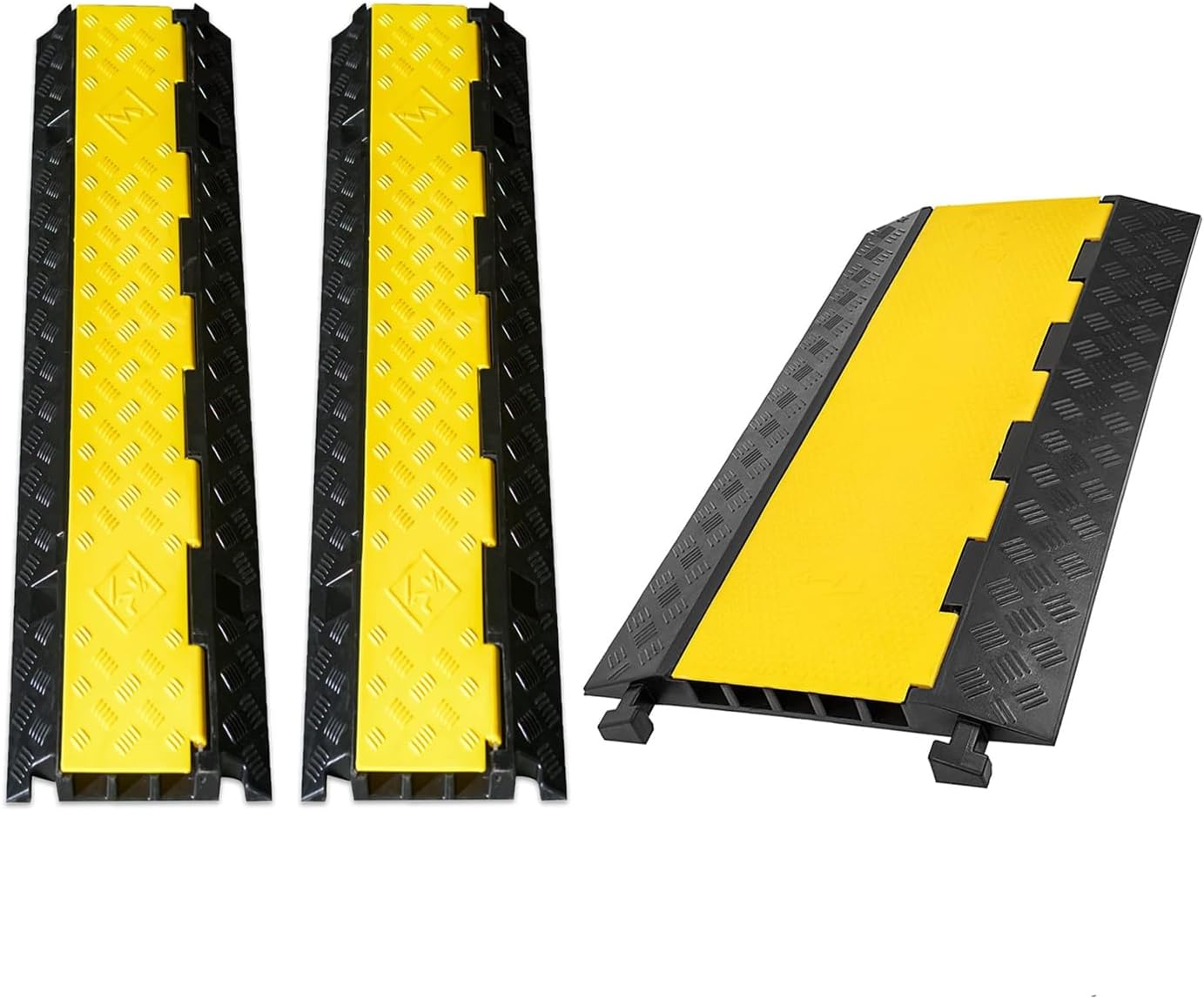 CXRCY Cable Ramp 1 Pack of 5 Channel & Cable Ramp 2 Pack of 3 Channel