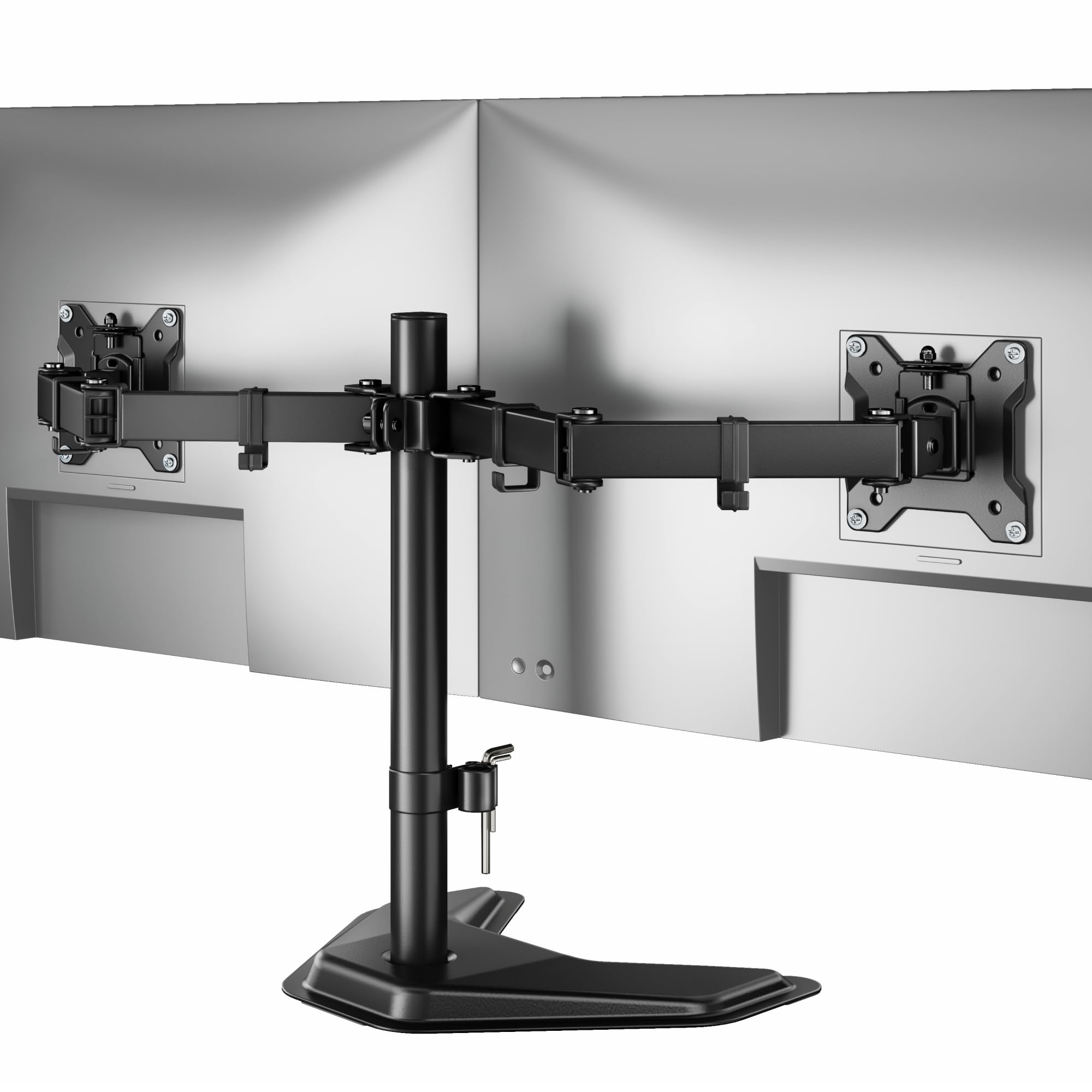 monTEK Monitor Halterung 1+2 Monitore für 17-32 Zoll Bildschirm