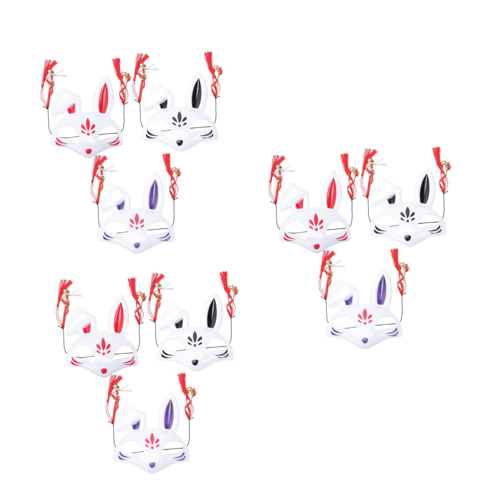 Abaodam 9pezzi Maschere Decorative Festival Per Halloween Maschere Accessori Per e Garantita