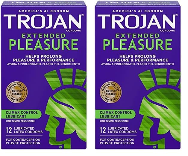 Amazon.com: TROJAN Extended Pleasure Climax Control Extended Pleasure