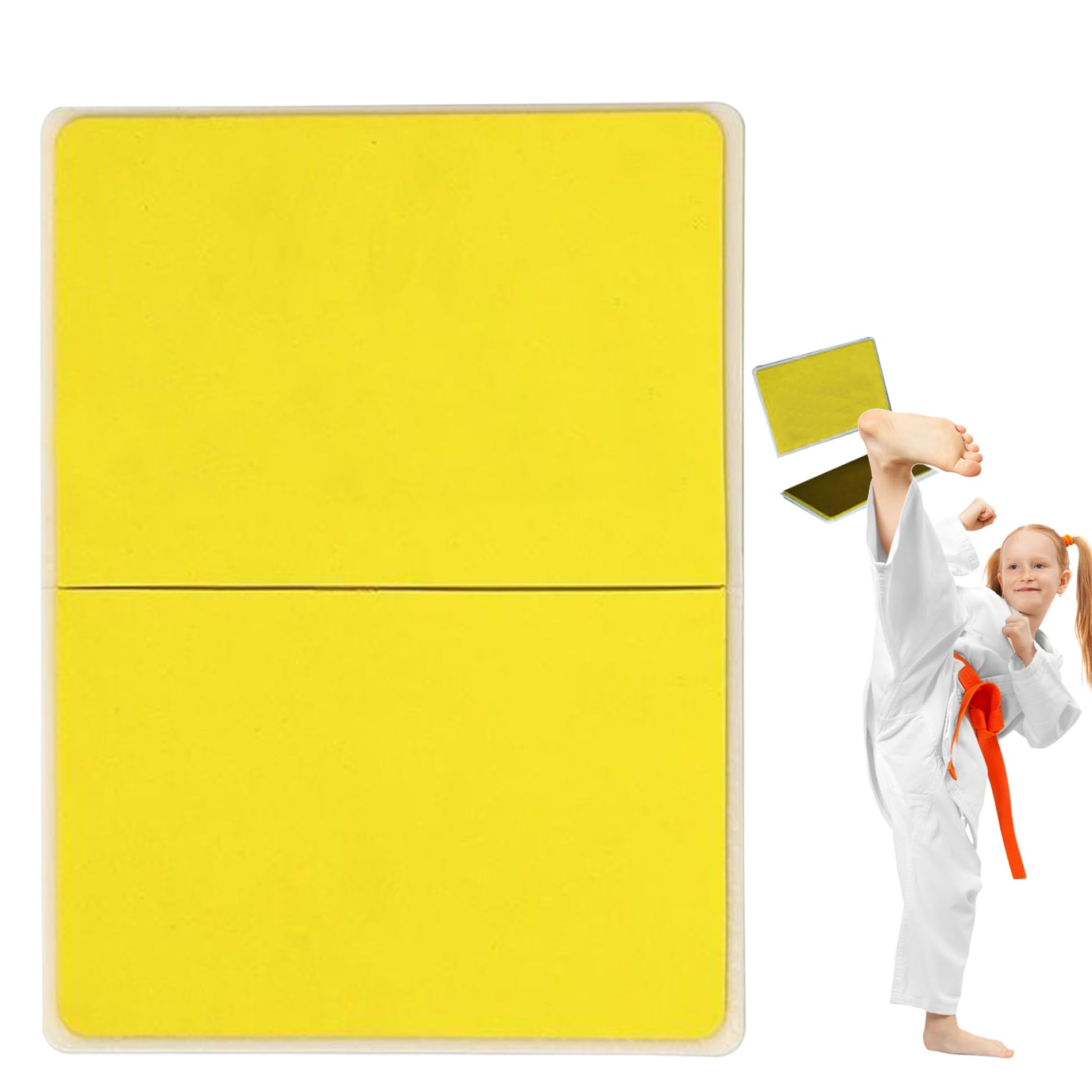 Taekwondo-Brechbretter für Leistungsübungen, Tests, wiederverwendbar, verdicktes ABS-EVA-Trainings-Taekwondo-Brett, Taekwondo-Brechbretter, Taekwondo-Trainingsausrüstung Rebreaka, wiederverwendbar, wi