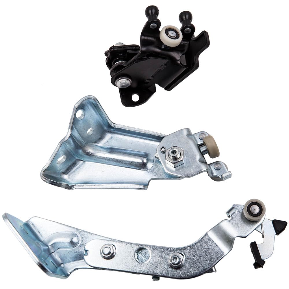 maXpeedingrods Kit Guancine di Scorrimento Porta Scorrevole per Citroen Jumper per Peugeot Boxer per Fiat Ducato dal 2006 Set Completo Alto Centrale Basso 1344234080 1344239080 1344266080