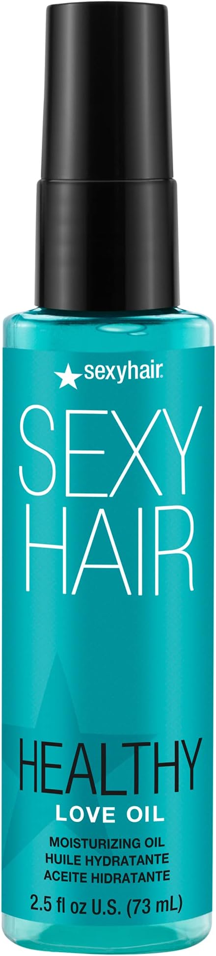 SexyHair Healthy Love Oil Moisturizing Oil | Improves Smoothness and Controls Frizz | Thermal Protection and Adds Shine | All Hair Types