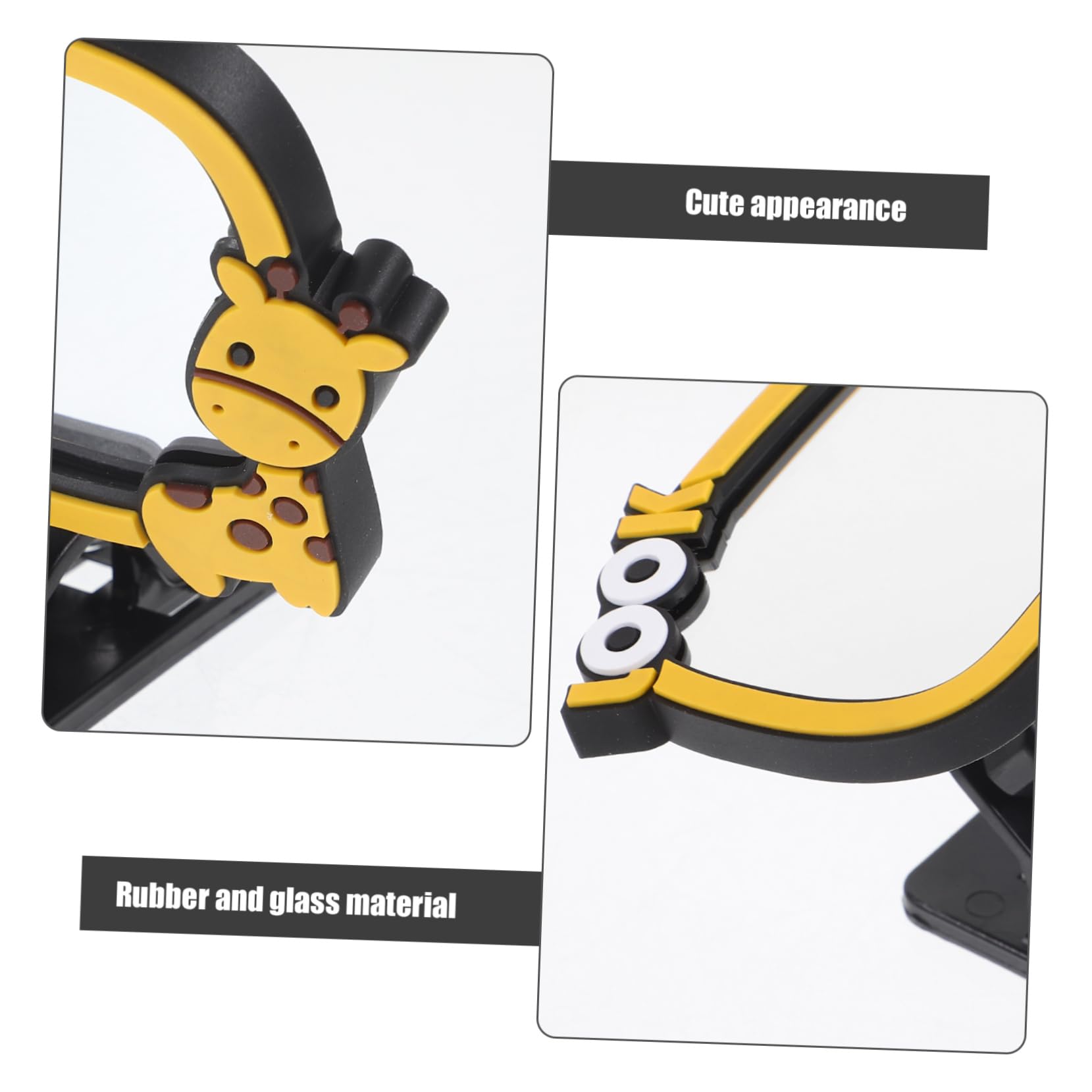 BESTonZON 4piezas Espejo Para Coche De Espejo Retrovisor Infantil Para Asiento Trasero Fácil Instalación Visión Clara y Segura Para Observar Tu Hijo Mientras Conduces