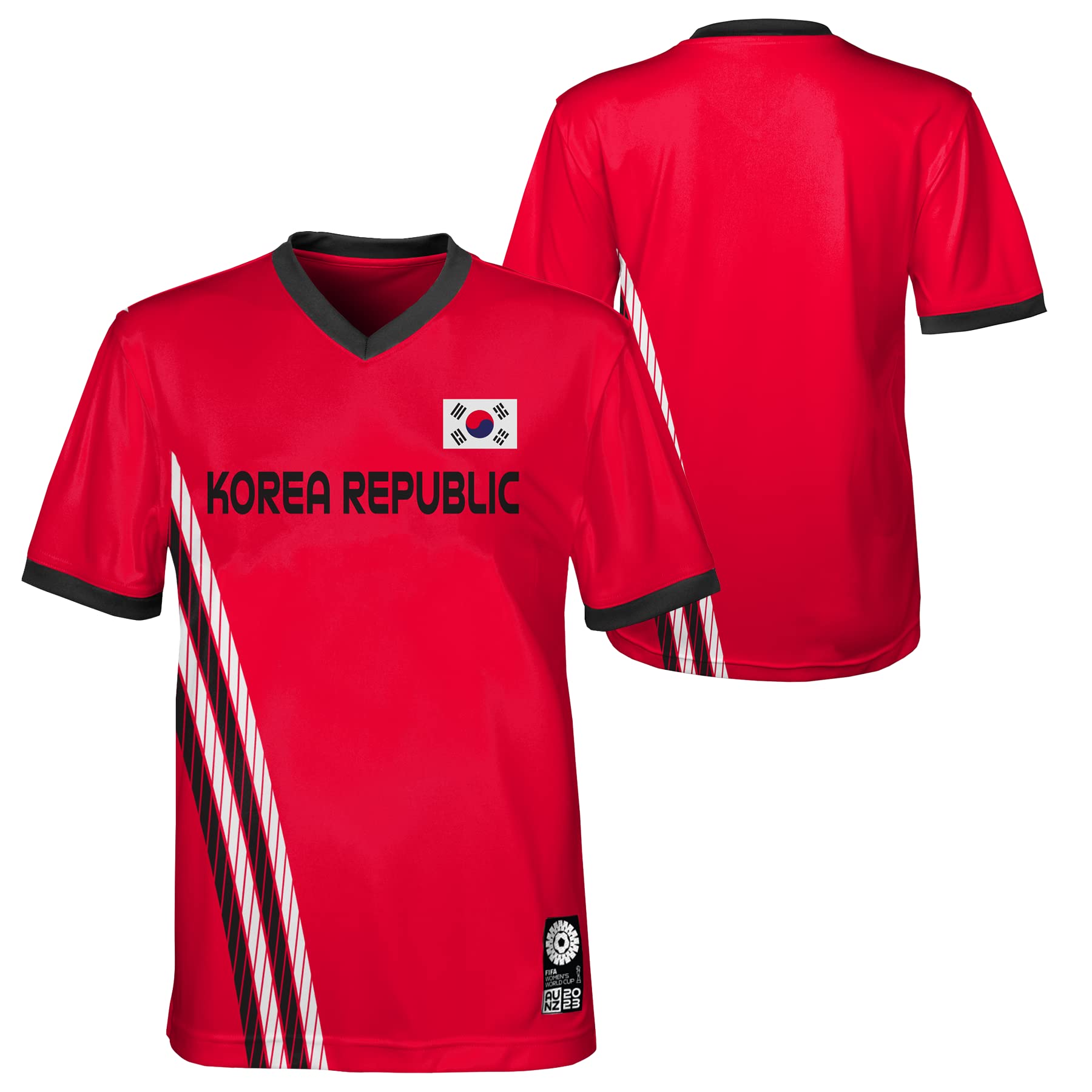 FIFA Maglia Ufficiale 2023 Coppa del Mondo di Calcio Femminile Giovanile della Corea del Sud Maglietta Unisex - Adulto (Pacco da 1) - 2