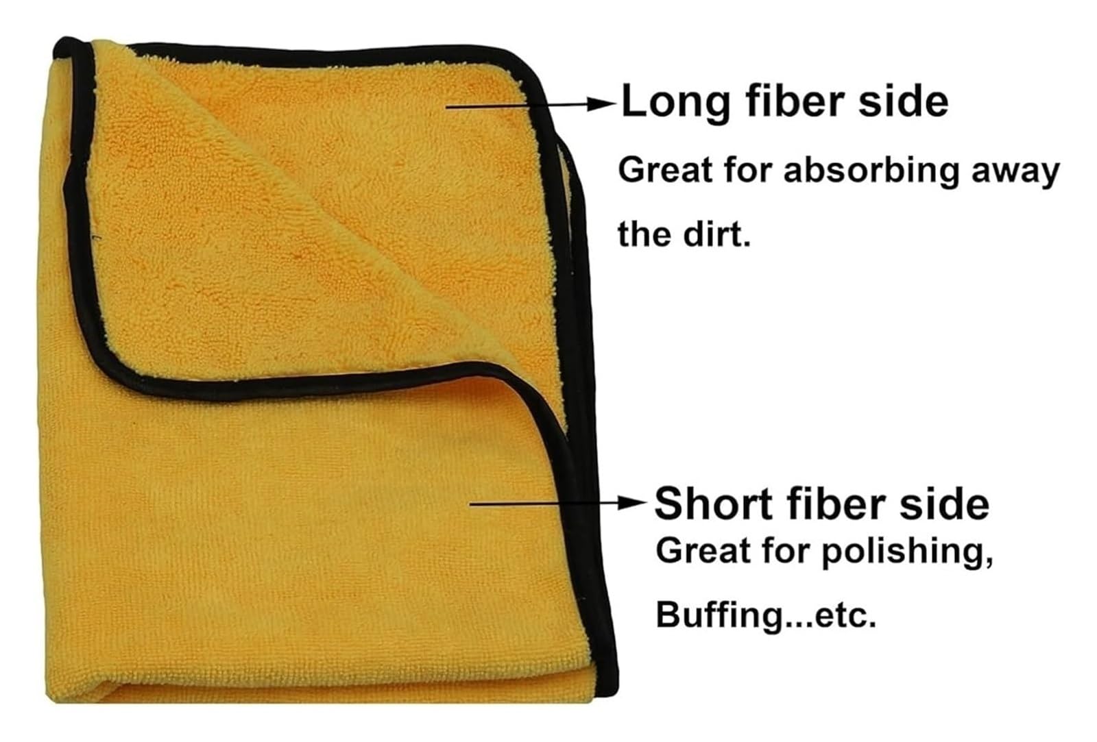 Professionelle Mikrofasertücher for das Auto, weich und saugfähig, for Detaillierung und Reinigung