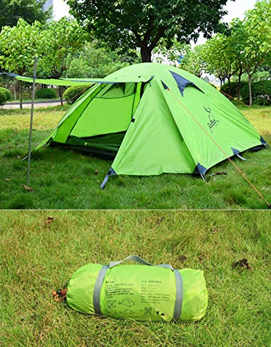 Carpa para camping 1-2 personas resistente al agua miniatura 6