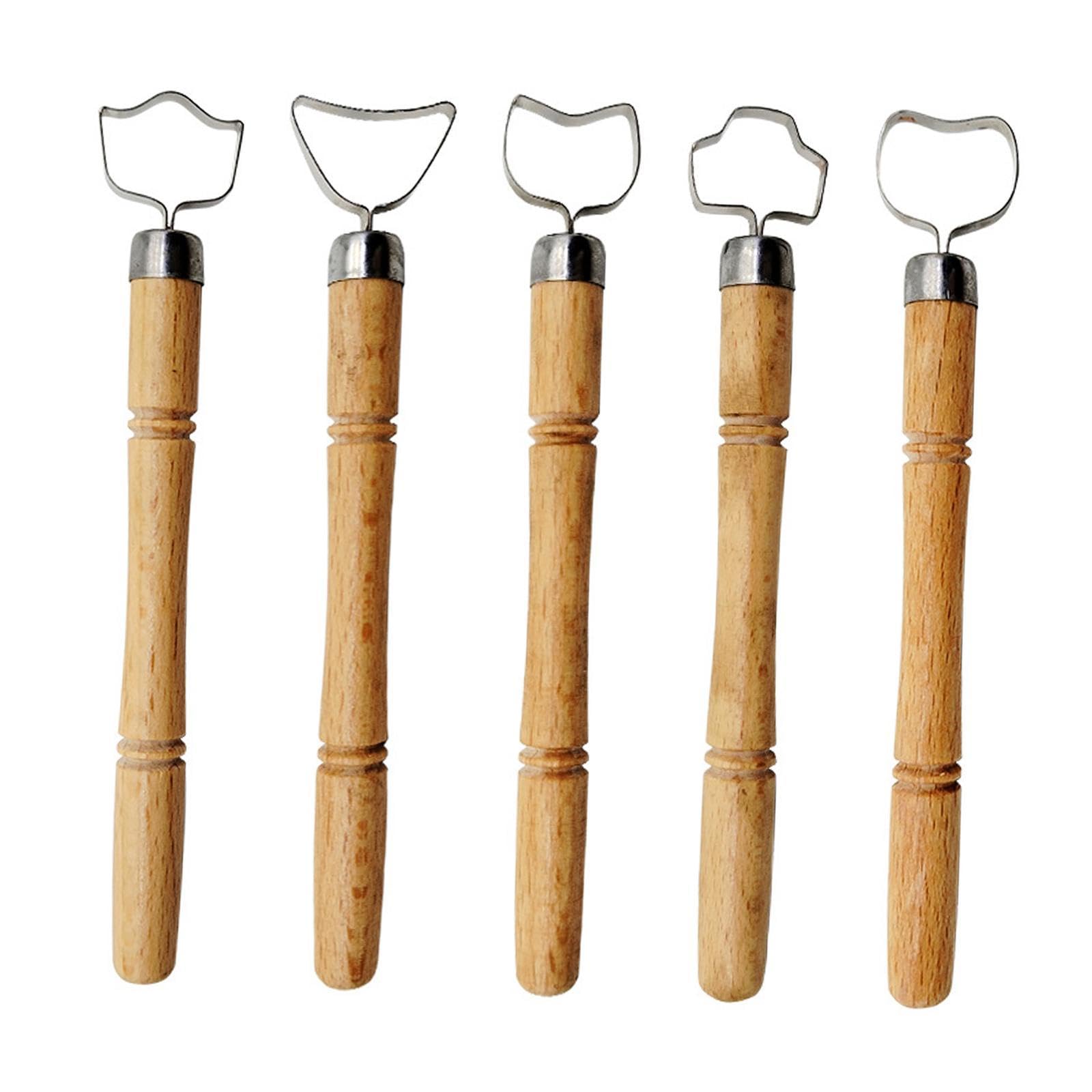 5Pcs Pottery Cup Handle Shape Tool Pottery Cup Handle Tool for Teapot Handle